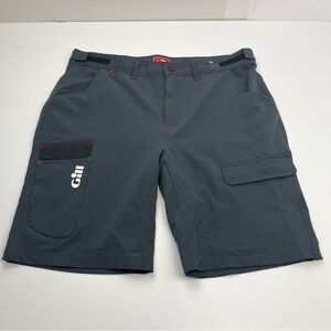 Gill Men's Expedition Shorts Graphite Dark Grey Size XXL UPF50 Style FG12